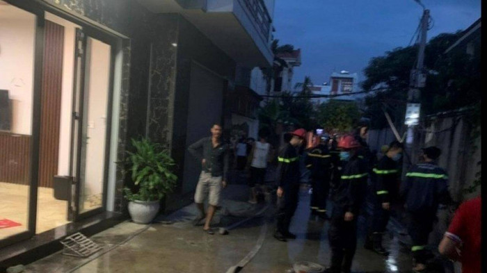 Cứu an toàn 5 người trong một vụ cháy tại Hải Phòng